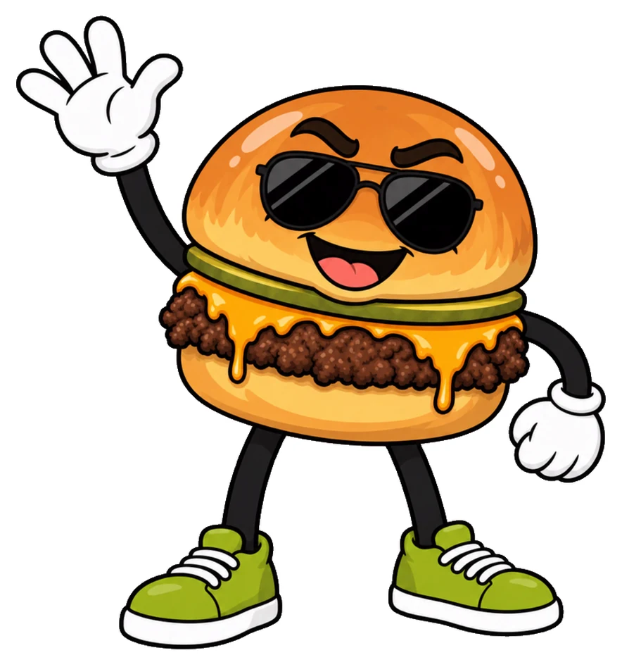El Boss, la mascota de Big Boss, saludando